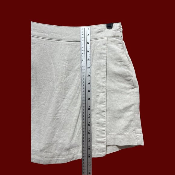 St. John's Bay - Women's Mid-Rise Skort - Beige - 6 - Picture 8 of 16